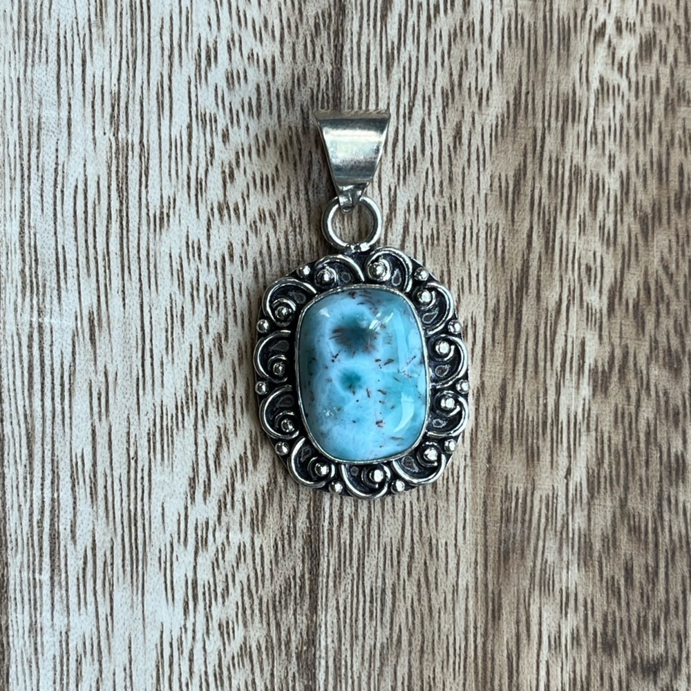Larimar Pendant